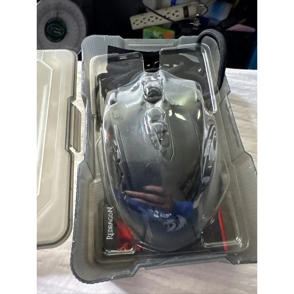 Redragon M908 Impact Gaming Mouse Unisex Black Good‎ RGB MMO 18 Buttons